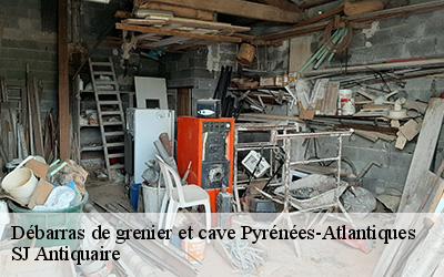 Débarras de grenier et cave Pyrénées-Atlantiques 