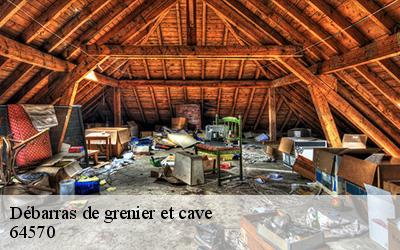 Débarras de grenier et cave 64570
