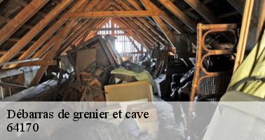 Débarras de grenier et cave  64170