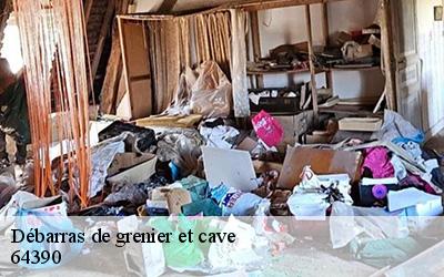 Débarras de grenier et cave 64390