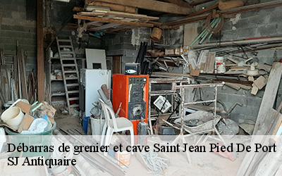 Débarras de grenier et cave  64220