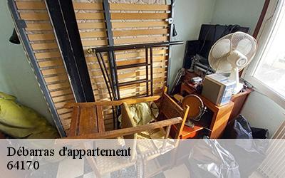Débarras d'appartement 64170